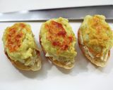 バゲットにチーズスィートポテト作り方4写真