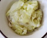 キャベツが主役☆タラコキャベツうどん♪作り方2写真