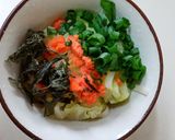 キャベツが主役☆タラコキャベツうどん♪作り方3写真