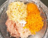 蓮根とにんじんの鶏団子スープ作り方1写真