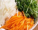 ゆかりのイブクロ　　野菜たっぷり豚しゃぶ作り方1写真