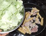 豚キャベツ炒め♪簡単60歳からの食事作り方6写真