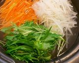 ゆかりのイブクロ　　野菜たっぷり豚しゃぶ作り方3写真