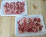 トルコ料理フムスケバブ(ひよこ豆と牛肉)作り方4写真