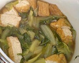 汁だく♪しろ菜と厚揚げのあっさり煮♡作り方4写真