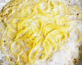 生クリーム不使用　明太子クリームパスタ作り方5写真