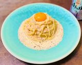 生クリーム不使用　明太子クリームパスタ作り方7写真
