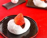 余った切り餅で♡柔らかいミルク苺大福作り方5写真