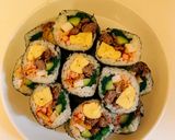 キンパ作り方7写真