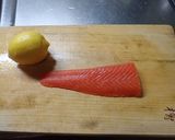 サーモンのレモンじめ作り方1写真