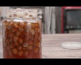 35℃の発酵器でパパッとレーズン酵母作り作り方12写真