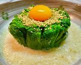 2981ほうれん草の白身出汁餡黄身のせ作り方4写真