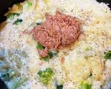ブロッコリーとツナのクリームドリア風作り方8写真