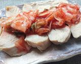 動画レシピ】鶏ハムドレッシングキムチのせ作り方7写真