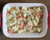 サーモンのポテサラマヨチーズ焼き作り方3写真