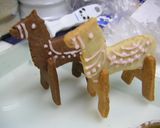 お菓子のお城と馬車（お菓子の家０８年版）作り方15写真