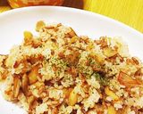 フライパン1つで簡単きのこ炒めごはん作り方4写真