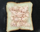 フライパンで簡単♪ホットサンド／ポテサラ作り方2写真