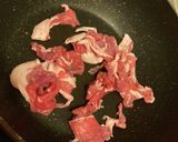 【1人暮らし】限界焼肉丼作り方1写真