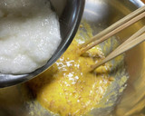 ふわとろ歯応え★納豆長芋京菜で卵黄和え作り方7写真