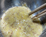 ふわとろ歯応え★納豆長芋京菜で卵黄和え作り方8写真