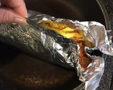 アルミホイルで包んで作るオムライス☆作り方9写真