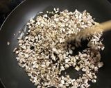 椎茸と豆腐のそぼろ丼作り方1写真