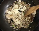 椎茸と豆腐のそぼろ丼作り方2写真