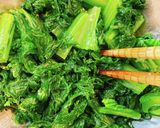 簡単副菜☆わさび菜のナムル作り方3写真
