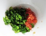 おうち居酒屋★明太子とおネギの玉子焼き作り方1写真