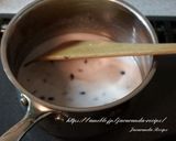 甘酒とミルクのおしるこ作り方1写真