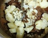 余ったカレーで作る【カレーコロッケパン】作り方2写真