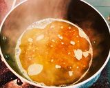 鰹出汁と生姜の雑煮パン粉がけ作り方2写真