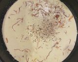 元料理長！からすみ、雲丹クリームパスタ作り方3写真