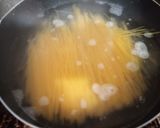 ツナときゅうりとトマトの麺つゆ簡単パスタ作り方1写真