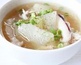 優しくて美味しい【冬瓜と豚の中華スープ】作り方7写真