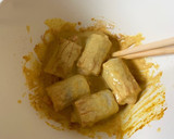 簡単・節約！ちくわウインナーのカレー揚げ作り方4写真