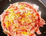 節約レシピ!豚切落としミルフィーユ作り方6写真