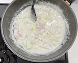 もちもち♪とろ〜り♪簡単！餅グラタン作り方6写真