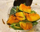 レンジで☆かぼちゃとピーマンの塩昆布煮作り方3写真