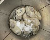 舞茸と牡蠣の炊き込みごはんバター醤油風味作り方2写真