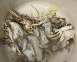 舞茸と牡蠣の炊き込みごはんバター醤油風味作り方8写真