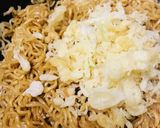 アレンジ★日清焼そば●揚げ玉/天かす作り方2写真