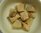 ヘルシー！れんこんと鮭のピリっと煮！作り方2写真