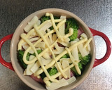 ソーセージとじゃがいものWチーズ焼き作り方7写真