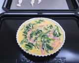ちぢみほうれん草とベーコンのキッシュ作り方10写真