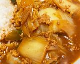 白菜ネギカレー作り方3写真