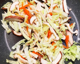 本格中華♡白菜とはるさめの干しエビ煮作り方5写真