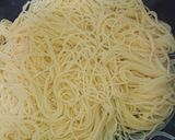 カフェ風サラスパ（ウインナー目玉焼き）作り方4写真