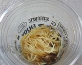 カフェ風サラスパ（ウインナー目玉焼き）作り方5写真